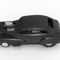 Diecast old school pulling truck 2wd with Car shell 1:25 - Thumbnail 9