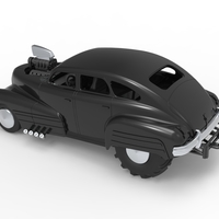 Diecast old school pulling truck 2wd with Car shell 1:25 - Thumbnail 11