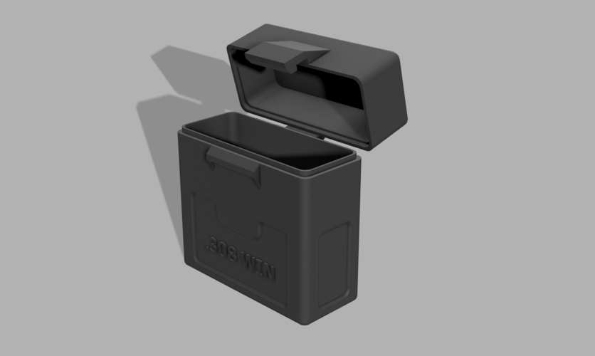 3D Printed Boite à munitions / Ammunition box .308 x10 by Jesse's ...
