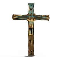 geometric cross - Thumbnail 6