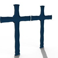 geometric cross - Thumbnail 16