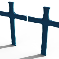 geometric cross - Thumbnail 18