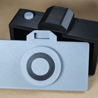 Small 3D Camera Storage Box Container 3D Printing 486351