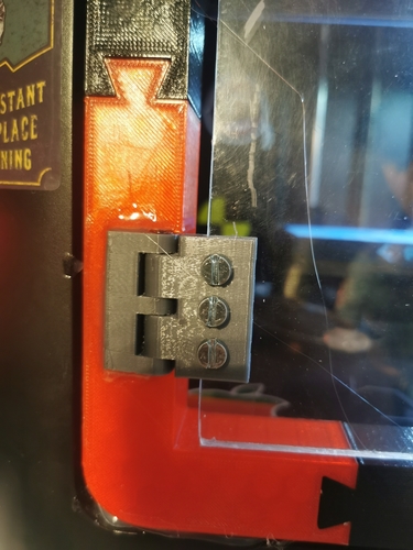 Front door assembly Flashforge finder  3D Print 486356