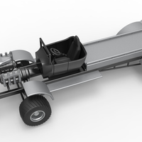 Diecast pulling truck 4wd naked Scale 1:25 - Thumbnail 2