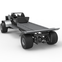 Diecast pulling truck 4wd naked Scale 1:25 - Thumbnail 12