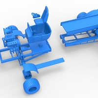 Diecast pulling truck 4wd naked Scale 1:25 - Thumbnail 16