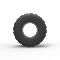 Diecast Monster Jam tire Scale 1:25 - Thumbnail 5