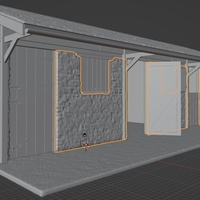 OO HO Gauge / Scale Stable Block (Low Texture Version) - Thumbnail 2