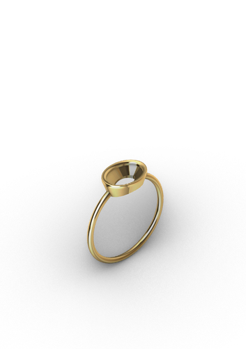 ring oval 3D Print 486594