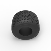 Diecast Monster Jam tire 4 Scale 1:25 - Thumbnail 6