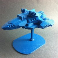 Small Dominion Striker Gunship 3D Printing 48664