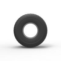 Diecast Monster Jam tire 5 Scale 1:25 - Thumbnail 5