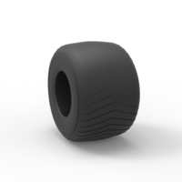 Diecast Monster Jam tire 5 Scale 1:25 - Thumbnail 8