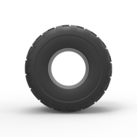 Diecast Monster Jam tire 6 Scale 1:25 - Thumbnail 5