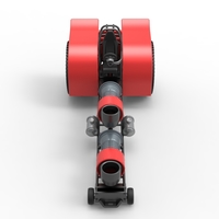 Diecast Pulling tractor with 2 jet engines Version 2 1:25 - Thumbnail 6