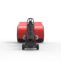 Diecast Pulling tractor with 2 jet engines Version 2 1:25 - Thumbnail 7