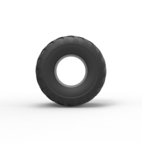 Diecast Monster Jam tire 8 Scale 1:25 - Thumbnail 5