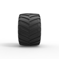 Diecast Monster Jam tire 9 Scale 1:25 - Thumbnail 4