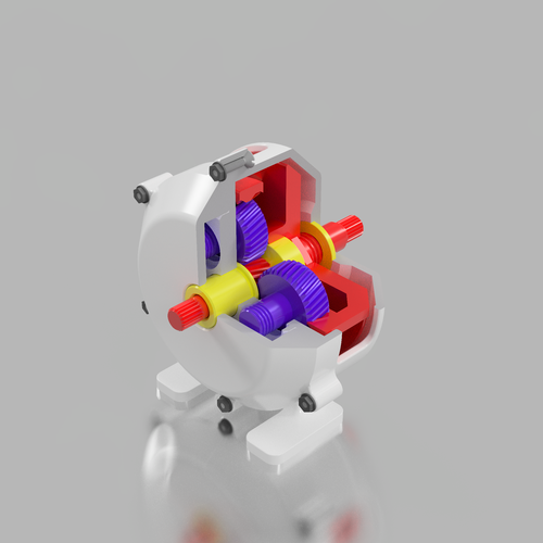 Planetary reducer prototype