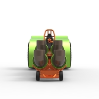 Diecast Pulling tractor with 4 jet engines Version 3 Scale 1:25 - Thumbnail 7