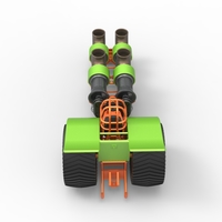 Diecast Pulling tractor with 4 jet engines Version 3 Scale 1:25 - Thumbnail 13