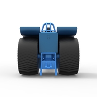 Diecast Pulling tractor with 2 engines V8 Scale 1:25 - Thumbnail 14