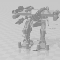 Small War robots Ares 3D Printing 487017