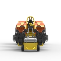 Diecast Pulling tractor with 4 engines V8 Version 3 Scale 1:25 - Thumbnail 7