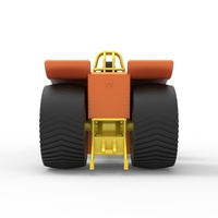 Diecast Pulling tractor with 4 engines V8 Version 3 Scale 1:25 - Thumbnail 14