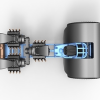 Pulling tractor with 3 engines V8 Version 2 Scale 1:25 - Thumbnail 10