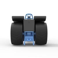 Pulling tractor with 3 engines V8 Version 2 Scale 1:25 - Thumbnail 14