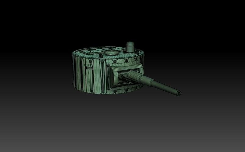 T35 Tank Turrets 3D Print 487155