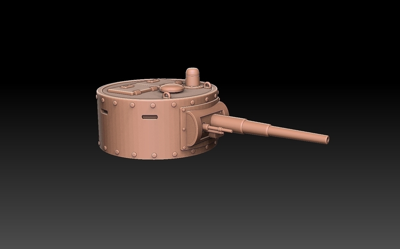 T35 Tank Turrets 3D Print 487157