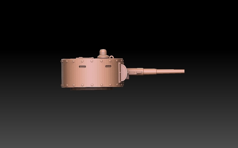 T35 Tank Turrets 3D Print 487158