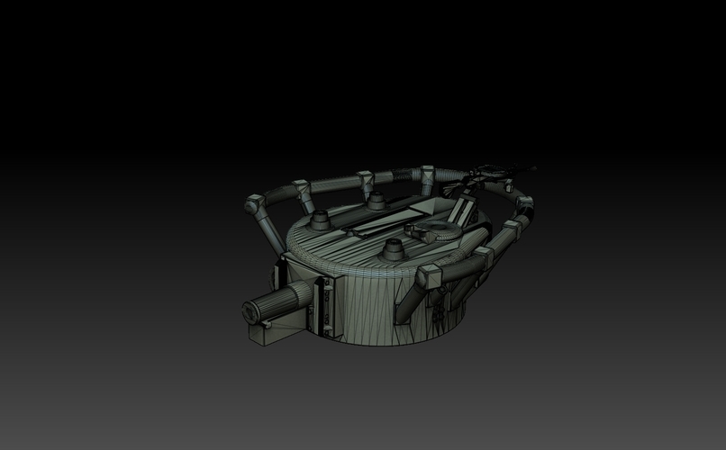 T35 Tank Turrets 3D Print 487167