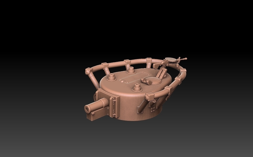 T35 Tank Turrets 3D Print 487168