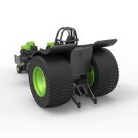 Pulling tractor with 3 engines V8 Version 3 Scale 1:25 - Thumbnail 12