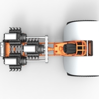 Pulling tractor with 3 engines V8 Version 4 Scale 1:25 - Thumbnail 10