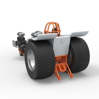 Pulling tractor with 3 engines V8 Version 4 Scale 1:25 - Thumbnail 12