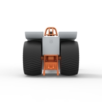 Pulling tractor with 3 engines V8 Version 4 Scale 1:25 - Thumbnail 14