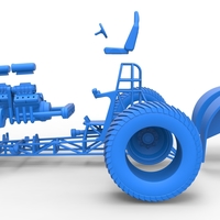 Pulling tractor with 3 engines V8 Version 4 Scale 1:25 - Thumbnail 19