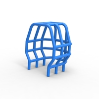 Roll Cage of Pro Stock Pulling Tractor Scale 1:25 - Thumbnail 2