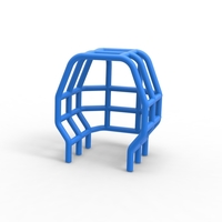 Roll Cage of Pro Stock Pulling Tractor Scale 1:25 - Thumbnail 3