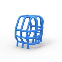 Roll Cage of Pro Stock Pulling Tractor Scale 1:25 - Thumbnail 9