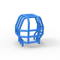 Roll Cage of Pro Stock Pulling Tractor Scale 1:25 - Thumbnail 10