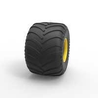 Diecast Monster Jam wheel Scale 1:25 - Thumbnail 3