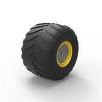 Diecast Monster Jam wheel Scale 1:25 - Thumbnail 10