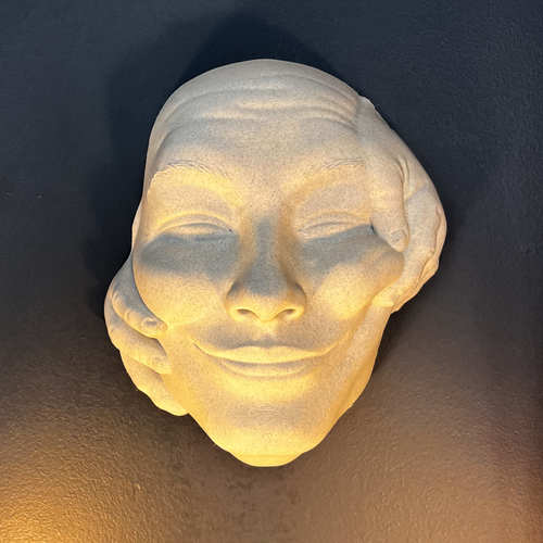 Abstract Art Smile Face WallArt Lucid Dream The Windows 3D Print 487339