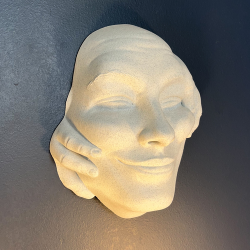 Abstract Art Smile Face WallArt Lucid Dream The Windows 3D Print 487340